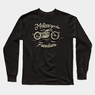 Motorcycle Freedom Long Sleeve T-Shirt